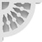 Ekena Millwork Classic Wagon Wheel Architectural Grade PVC Corbel, 1 7/8"W X 6"D X 6"H CORP01X06X06CW - alternate 3
